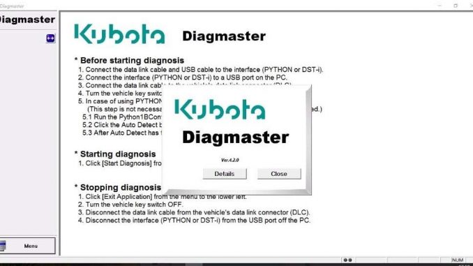 Kubota-Diagmaster
