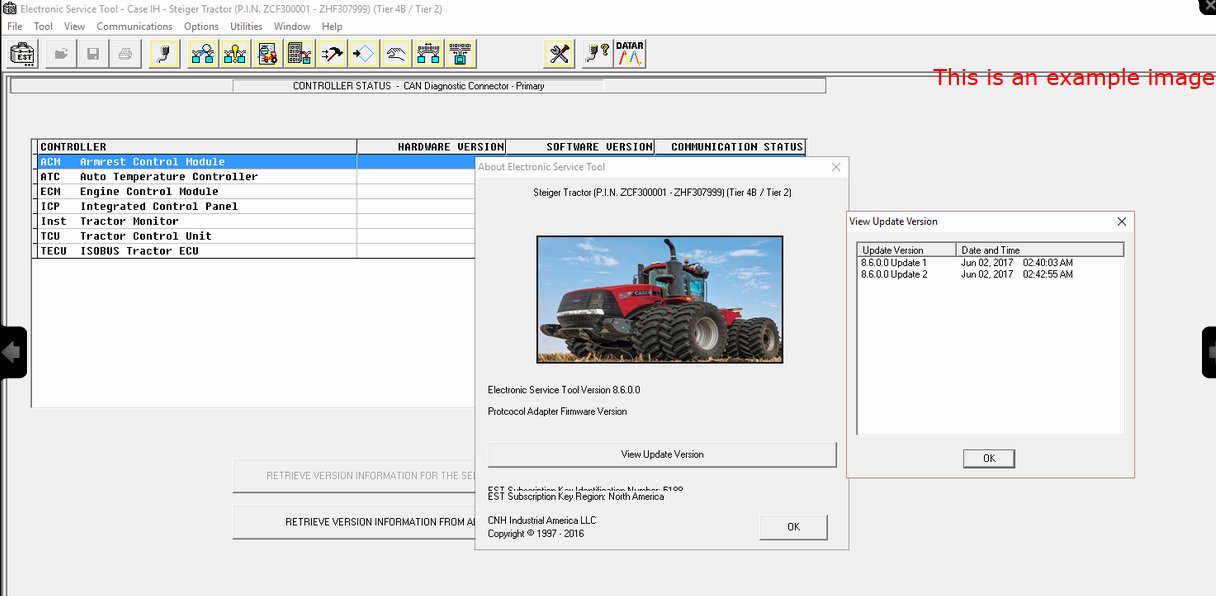 New Holland Electronic Service Tools (CNH EST 9.5) Diagnostic Software ...