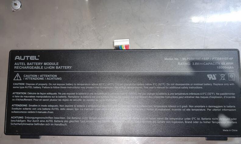 Batterie De Rechange Pour MaxiSys MS908, MS908P, MS908S, Etc. - 11000mAh 3.7V, Références MLP4395B2, MLP4795117-2P