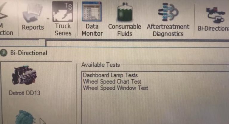 Using the JPRO Heavy Truck Diagnostic Scanner on a 2015 Freightliner ...