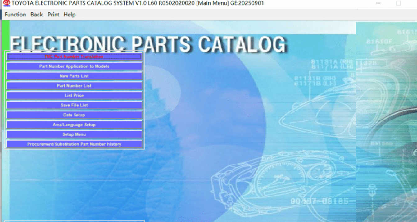 The Ultimate Guide For Toyota EPC Software – OBD2.LTD BLOG