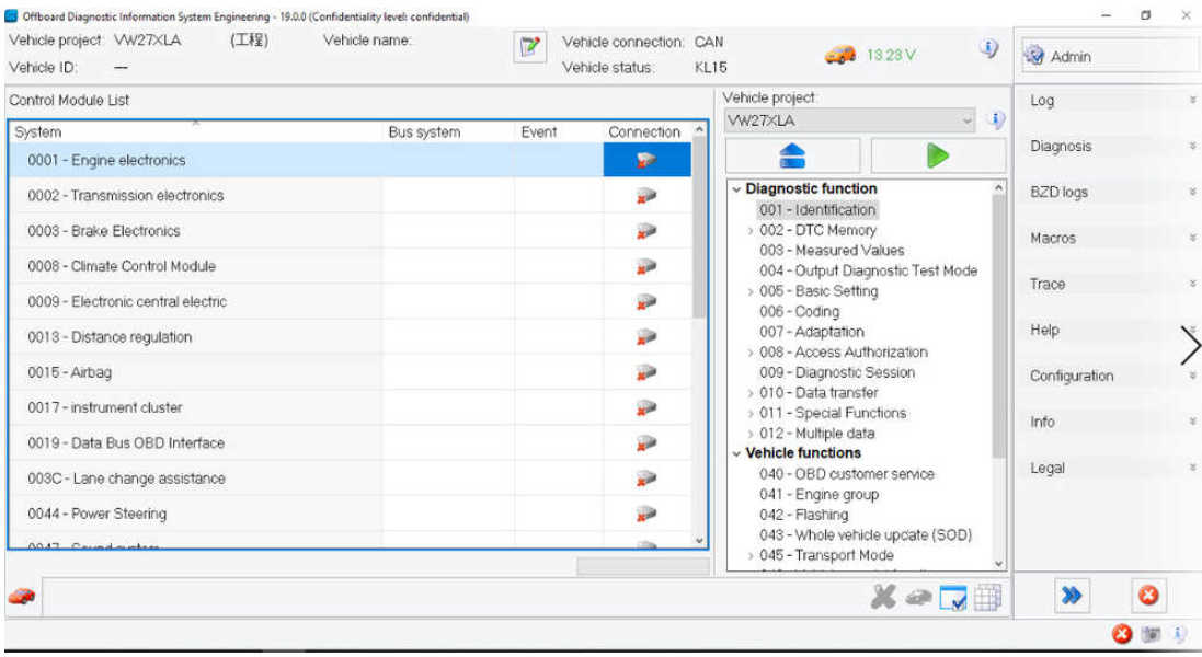 Vag Software Latest VAS6154A software ODIS V25.03 and Engineering V19.0 VAG Software ...