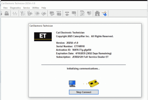 CAT Caterpillar ET 2025A How to Use Factory Password Generator – OBD2 ...